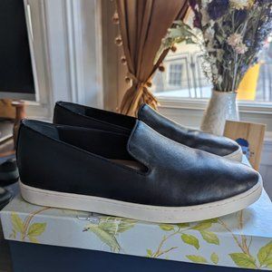 Birdies The Swift Slip-on Sneaker Loafer Black Leather